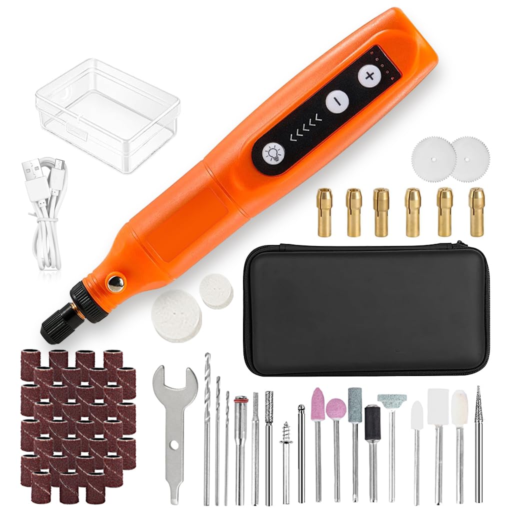 Verilux Handheld Polishing Machine Electric Sander Grinder Drill Pen Kit with Accessories Multipurpose Polishing Machine Drill Pen for Nail Art, Engraving, Drilling, Carving & DIY Crafts Use Verilux Handheld Polishing Machine Electric Sander Grinder Drill Pen Kit with Accessories Multipurpose Polishing Machine Drill Pen for Nail Art, Engraving, Drilling, Carving & DIY Crafts Use